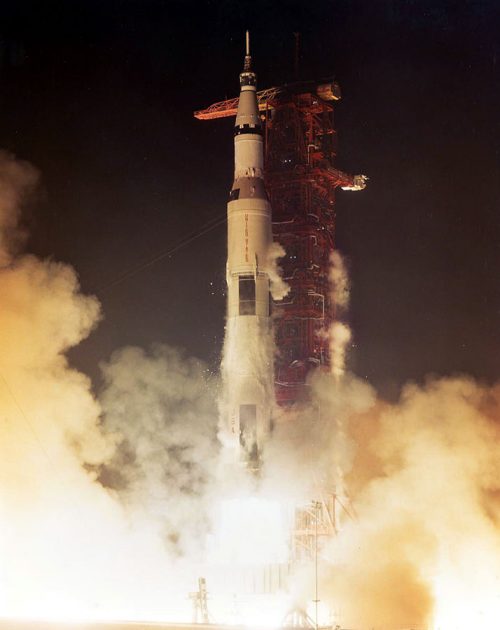 Apollo 17 launch. Credit: NASA